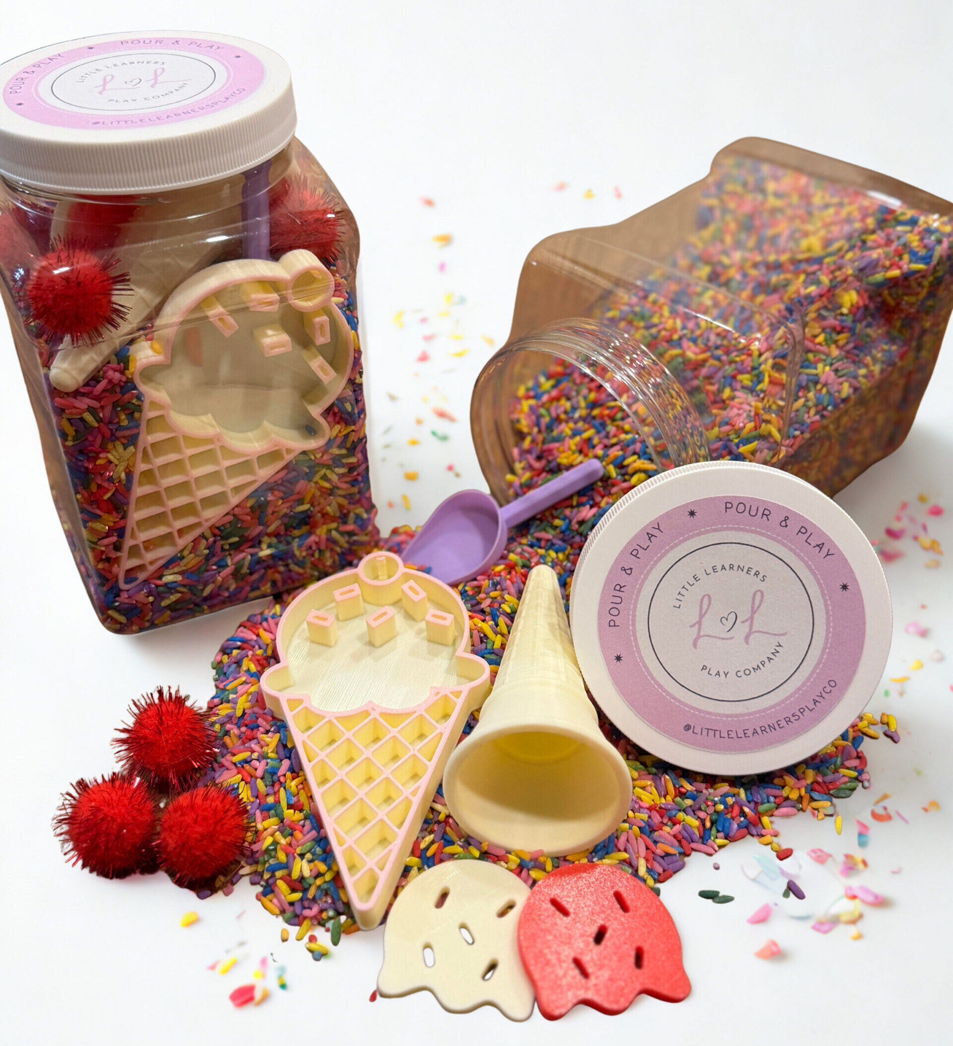 Ice Cream Pour & Play Kit - Image 1
